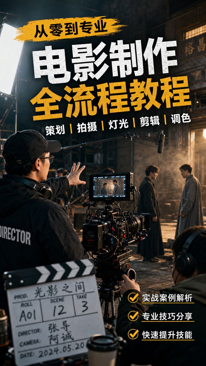 高清视频传媒-电影制作幕后传媒演示