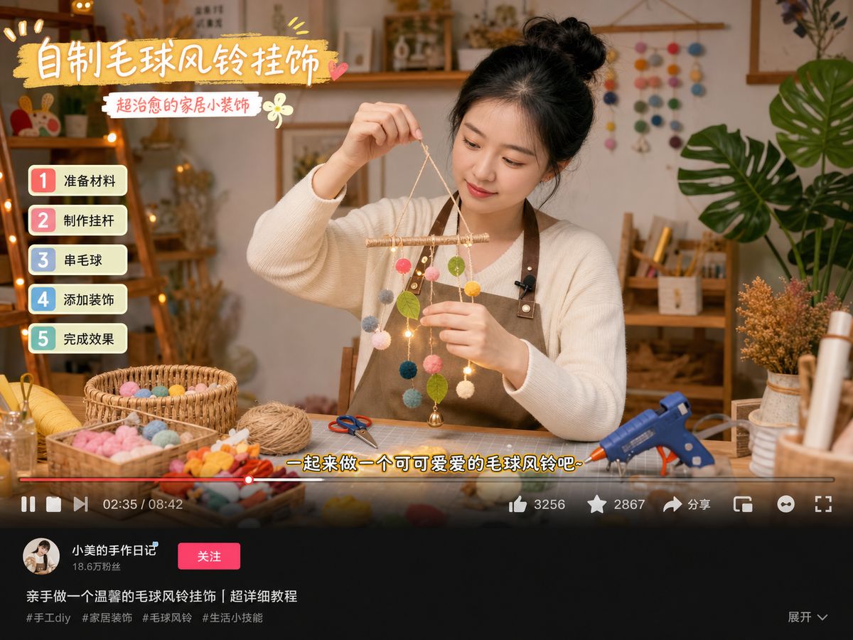 高清视频DIY手工传媒教程